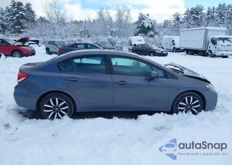 2015 Honda Civic Ex-L from USA, damaged, VIN 2HGFB2F99FH520497